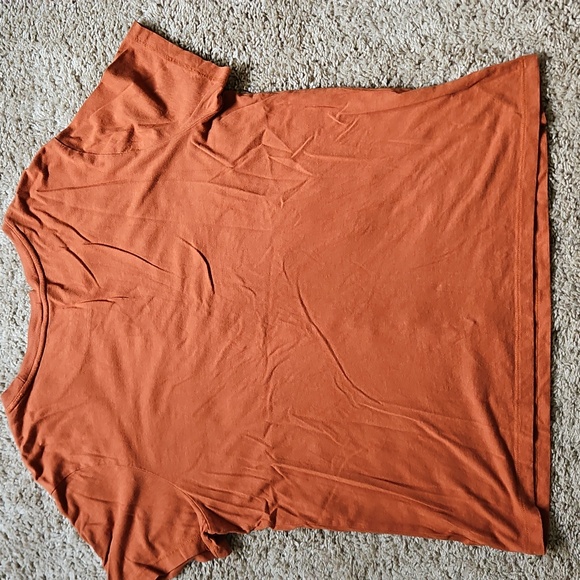 A New Day Orange Relaxed Short Sleeve Tee, Size XL - Picture 5 of 5